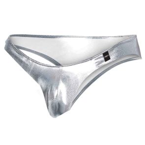 CUT4MEN Provocative Low Rise Bikini Brief C4M01 Silver Skai