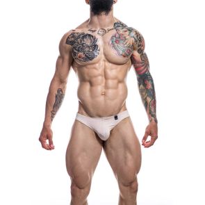 CUT4MEN Provocative Low Rise Bikini Brief C4M01 Skin
