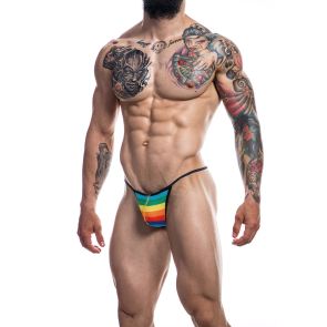 CUT4MEN Renaissance G-String C4M02 Rainbow