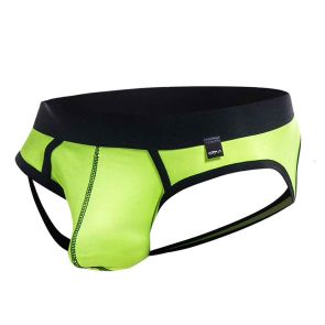 CUT4MEN Provocative Jockair C4M07 Neon Lime