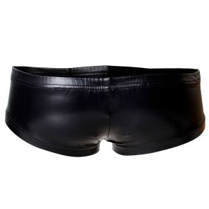 CUT4MEN Renaissance Booty Short C4M10 Black Leatherette