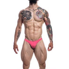 CUT4MEN Renaissance Brazilian Brief C4M11 Neon Coral