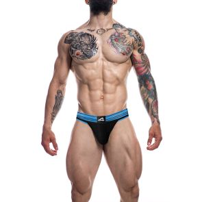 CUT4MEN Renaissance Rugby Jockstrap C4M15 Electric Blue