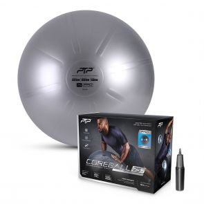 PTP Core Ball W/Pump CBPRO 75CM Steel Grey