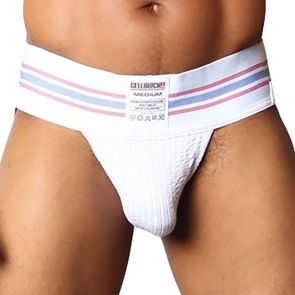 Cellblock 13 Tight End 3" Jockstrap CBU133 White