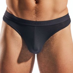 Cocksox Natural Origins Thong CX05MD Obsidian