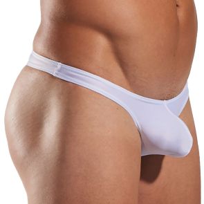 Cocksox Swim Thong CX22 White Pointer