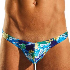 Cocksox Swim Thong CX22PR Paradise Palms