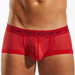 Cocksox Sheer Trunk CX68SH Cupid Red