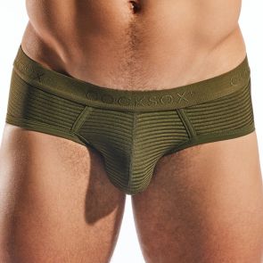 Cocksox LUX Semi Sheer Sports Brief CX76LUX Liguria