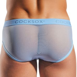 Cocksox Italian Mesh Sports Brief CX76ME Spectral