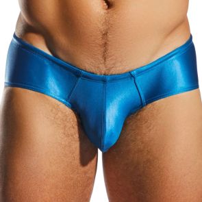 Cocksox Gloss Satin Boy Leg Swim Brief CX79GS Marina