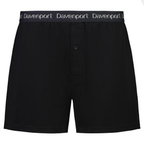 Davenport Bodyfit Mens Boxer DM163-013 Black
