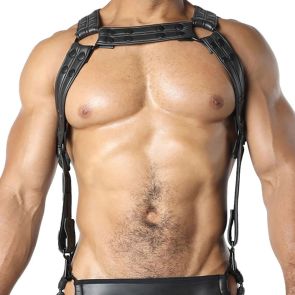 Cellblock 13 Dungeon Neoprene Harness CBS343 Black