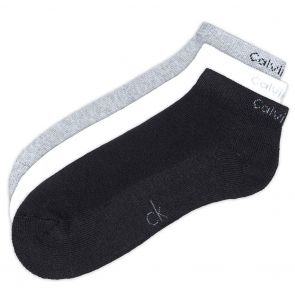 Calvin Klein Mens Bamboo Blend Liner Socks 3-Pack E93025 Assorted