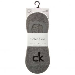 Calvin Klein Albert Logo Liner Socks 3-Pack ECA343 Grey Heather/White/Black