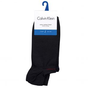 Calvin Klein Owen Coolmax Liner Socks 3 Pack ECL376 Black