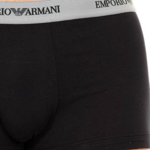 Emporio Armani Trunks 3-Pack 111357 CC717 Black