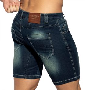 ES Collection Denim Bermuda Jeans ESJ072 Navy