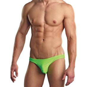 Male Power Euro Male Spandex Brazilian Pouch Bikini Pak-871 Lime