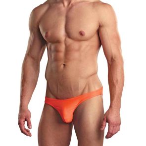 Male Power Euro Male Spandex Brazilian Pouch Bikini Pak-871 Orange