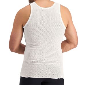 Jockey Eyelet Athletic Singlet M01157 White