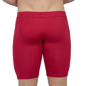Obviously EliteMan Boxer Brief 9 inch Leg F01 Red