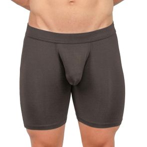 Obviously EliteMan Boxer Brief 6 inch Leg F09 Titanium