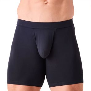 Obviously EliteMan Boxer Brief 6 inch Leg F09 Charcoal