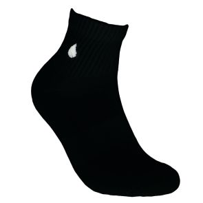 Foot-ies Blaze Quarter Sneaker 5-Pack Socks FBLA335 Black