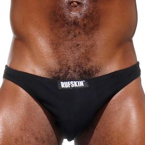 Rufskin Fred Cotton Low Cut Brief Black