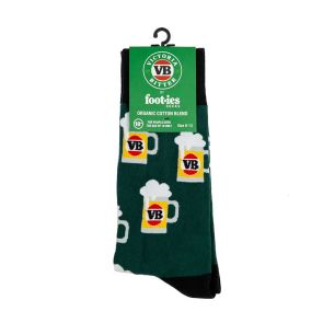 Foot-ies VB Thirst Socks FVBI642 Dark Green