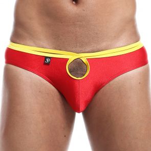 Joe Snyder Hole Bikini Brief HOL01 Red