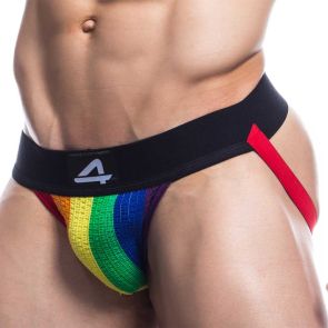 CUT4MEN JOCKSTR4P  Jockstrap Pride JOCKSTR4P01 Rainbow