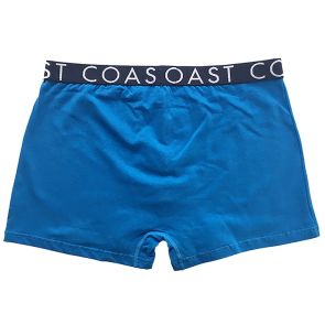 Coast Joe Long Boxer Trunk 2-Pack Cobalt/Navy