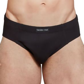 Bendon Man Cotton Stretch Mens Brief M1-565 Black