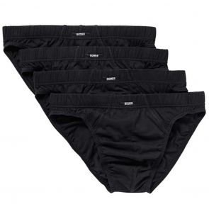 KingSize Men's Big & Tall Classic Cotton Briefs 3-Pack - Big - XL, Black  Underwear