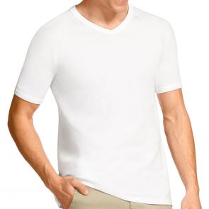 Bonds V Neck Raglan Tee 2-Pack M9762W White