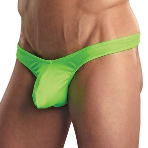 Male Power Euro Male Mini Pouch Thong PAK-872 Lime