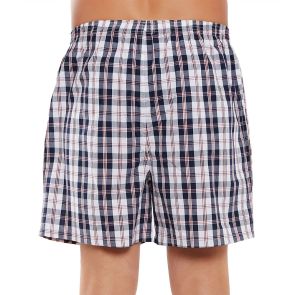 Coast Mens 2-Pack Woven Boxer MCPB0001 Grey