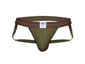 BIKE Mesh Jockstrap BAS305 Olive