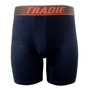 Tradie Honey Badger Sports Mid Length Trunk MJ2072SK Navy Marle