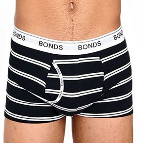 Bonds Guyfront Trunk MX3K Black/White Stripes