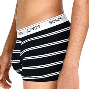 Bonds Guyfront Trunk MX3K Black/White Stripes