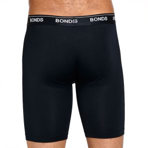 Bonds Microfibre Guyfront Long Trunk MX64 Nu Black