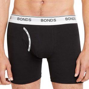 Bonds Guyfront Briefs 3-Pack MZ953A Black/Navy/Red Mens Underwear