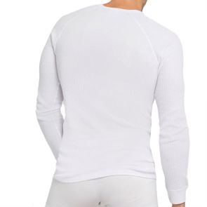 Holeproof Aircel Thermal Long Sleeve Tee MYPU1A White