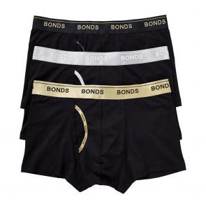 Bonds Guyfront Trunk 3-Pack MZ963A Black