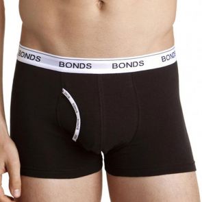 Bonds Guyfront Trunk MZVJ Black & White