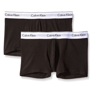 Calvin Klein Modern Cotton Stretch Trunk 2-Pack NB1086 Black